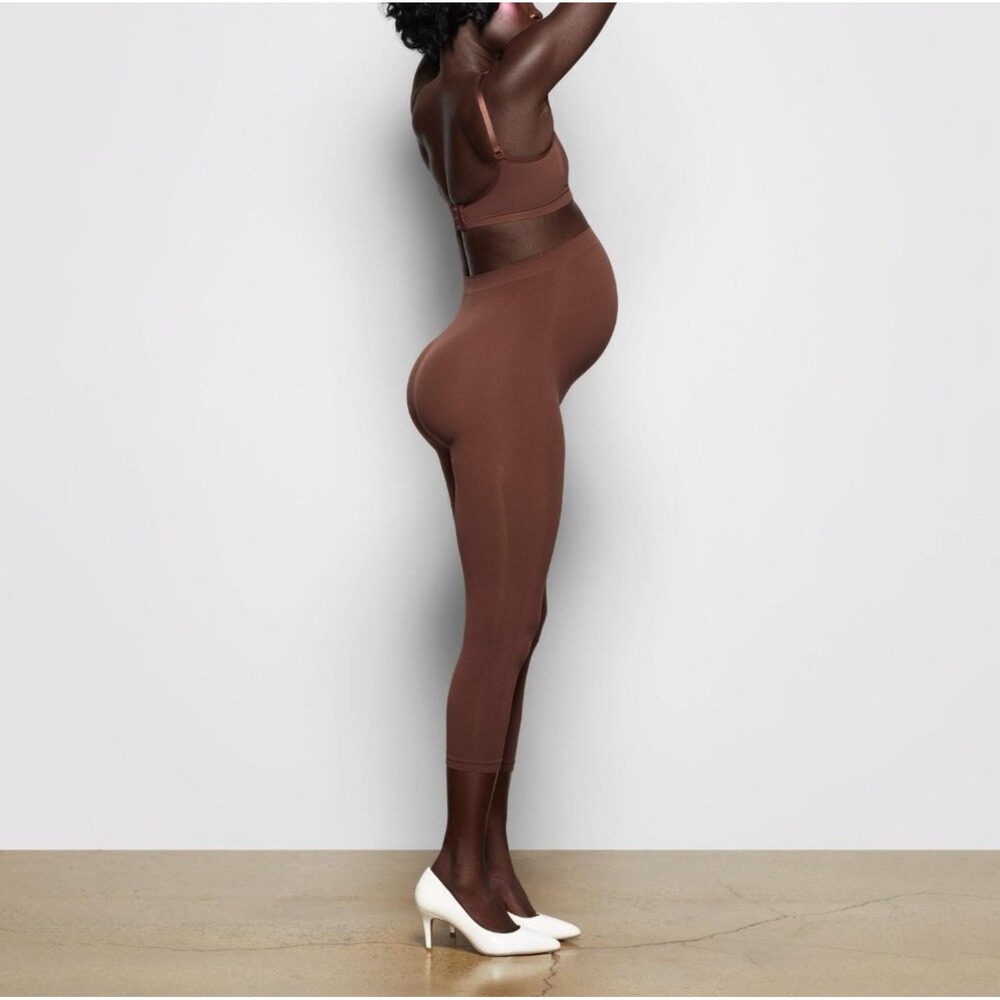 SKIMS‎ Maternity Solutionwear Tight Shapewear Leggings Cocoa L XL